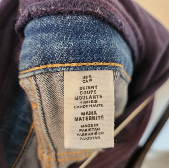 2 Pairs of Maternity Jeans Size Small / 8 - Picture 6 of 12